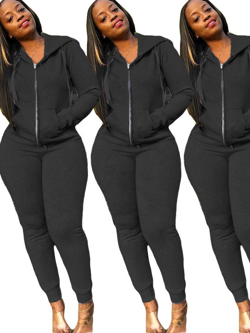Women's Monochrome Fleece Two- - огляд і ціна Monochrome Suit Set