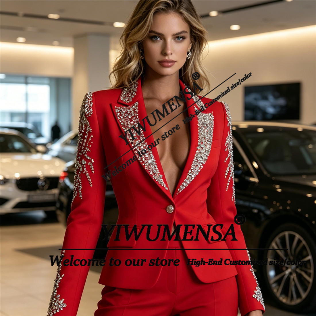 Luxury Women Suits 2 Pieces Se - огляд і ціна Women Formal Wear Business