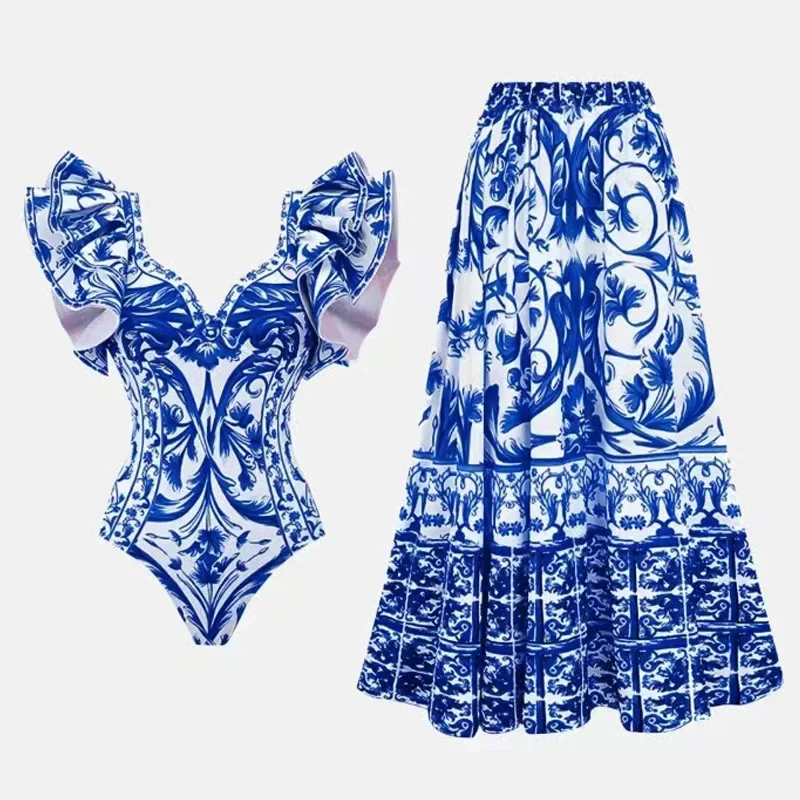 SMVP 2026 New Printed One Piec - огляд і ціна Monochrome Suit Set