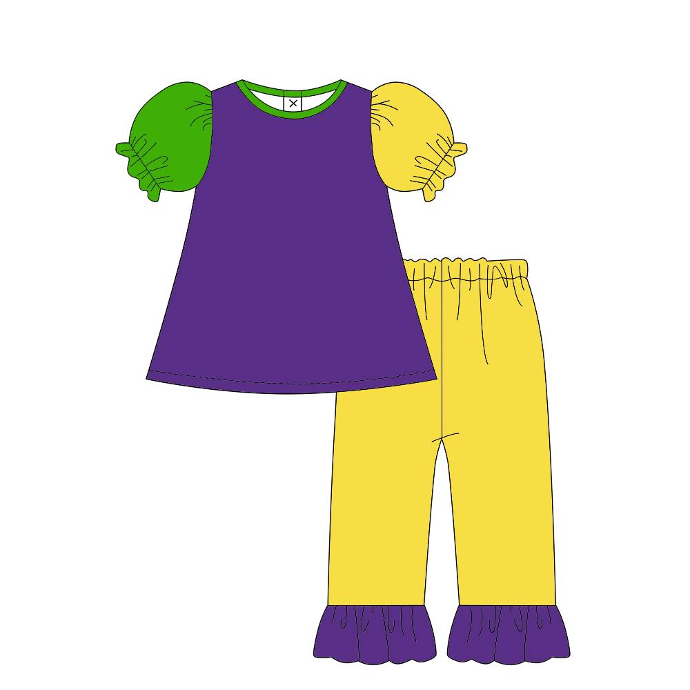 Mardi Gras New boutique childr - огляд і ціна Monochrome Suit Set
