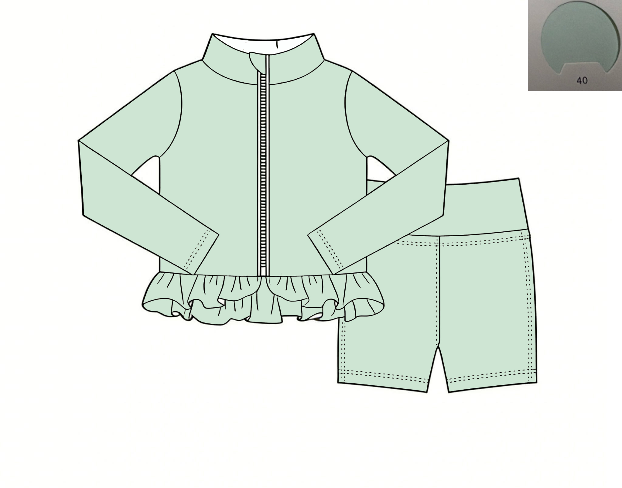 Monochrome Yoga Material Girls - огляд і ціна Monochrome Suit Set