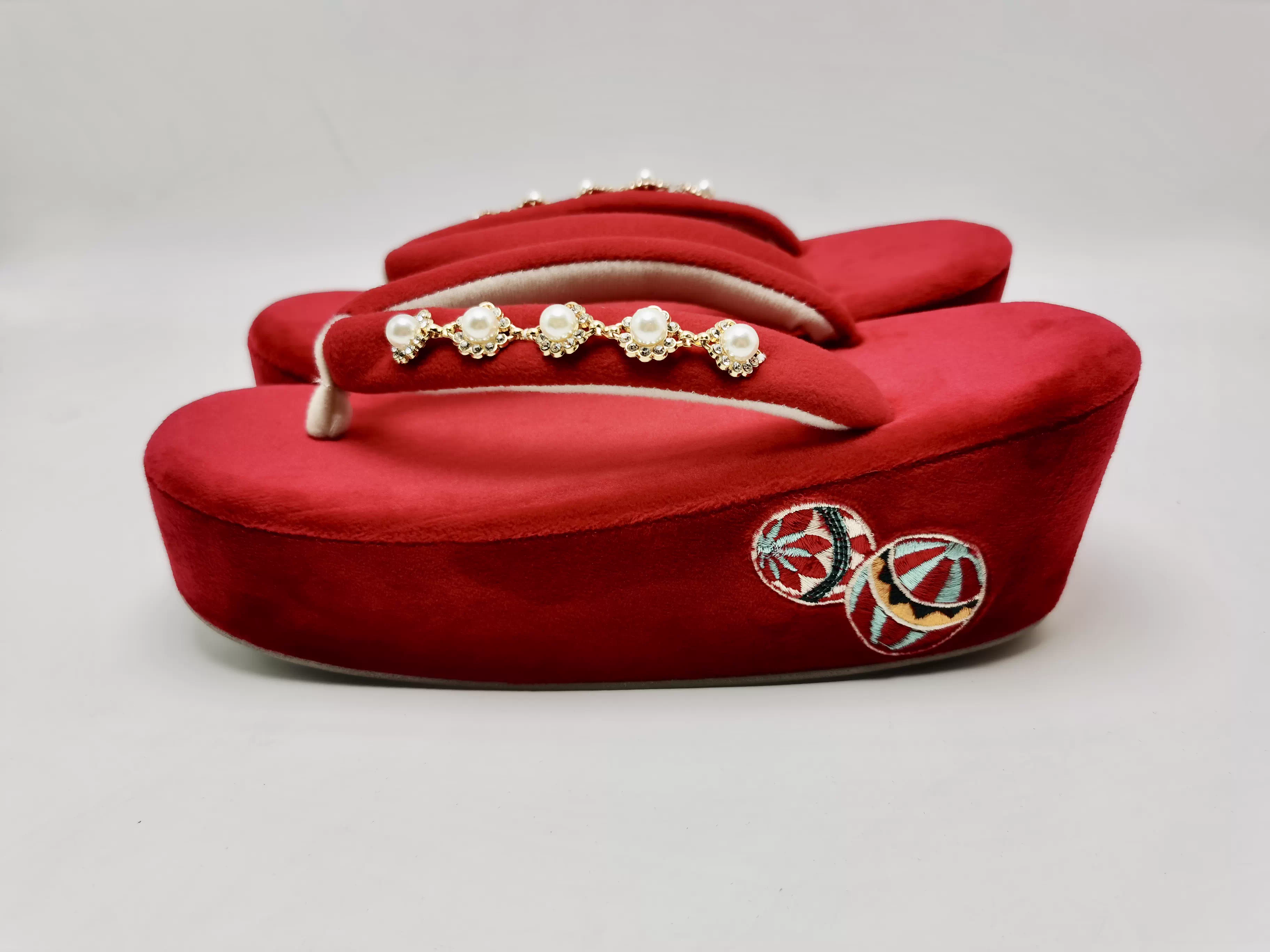 Japanese Cork-Soled Sandals (Z - огляд і ціна Women Formal Wear Heels