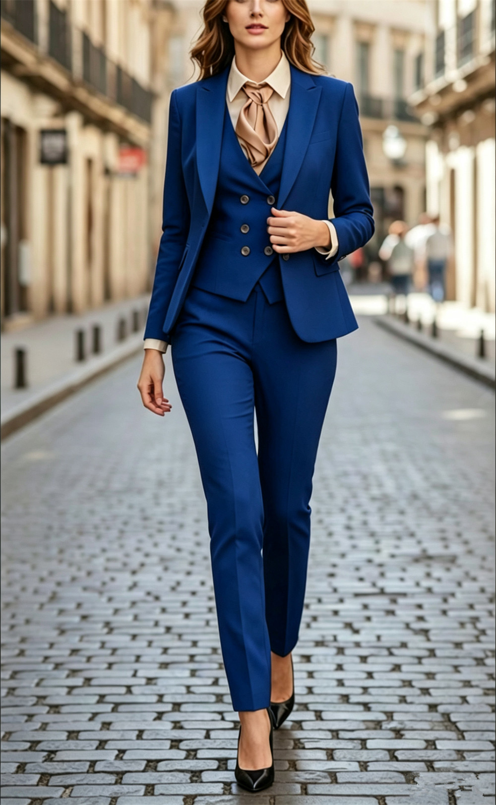 Women’s Black 3 Pieces Suit Se - огляд і ціна Women'S Formal Wear Pantsuits