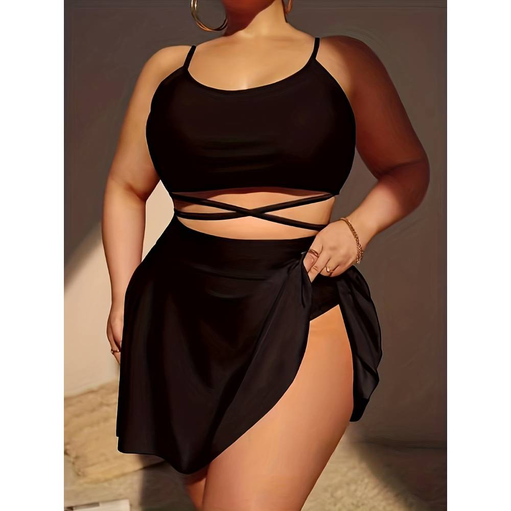 Cikini-Monochrome Swimsuit for - огляд і ціна Monochrome Suit Set