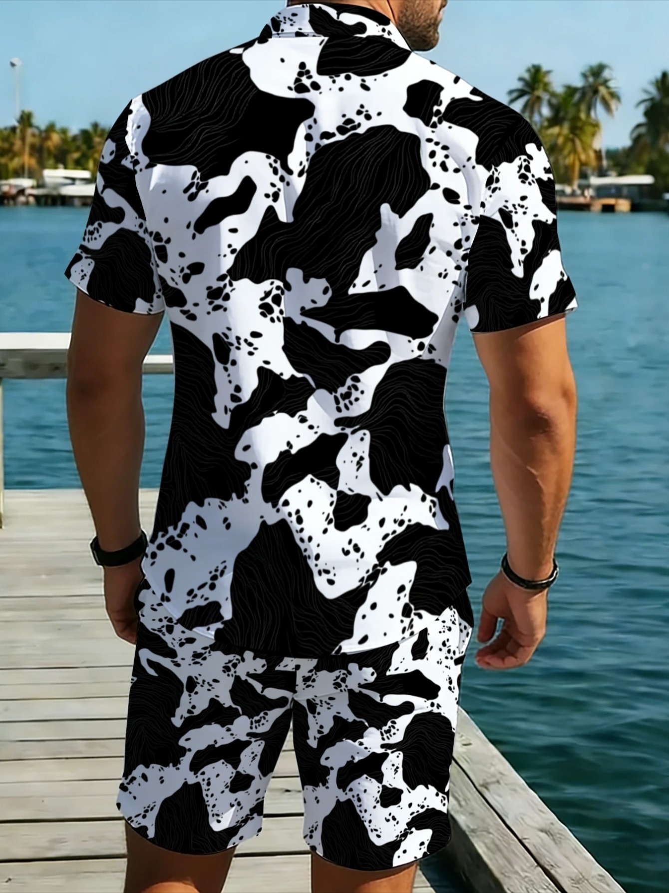 Monochrome Abstract Camouflage - огляд і ціна Monochrome Suit Set