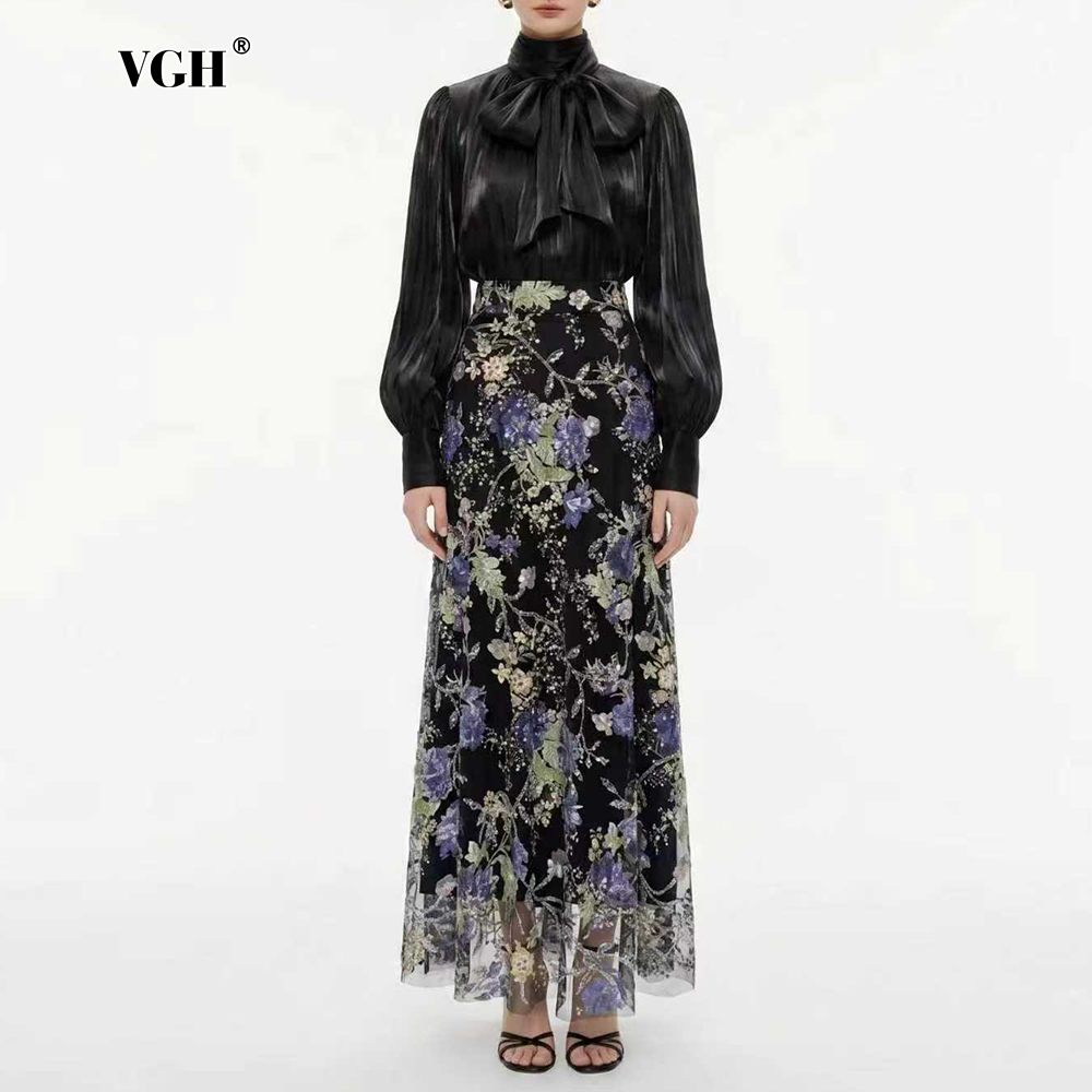 VGH Elegant Chic Black Floral  - огляд і ціна Women'S Formal Wear Suits