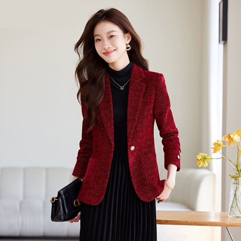 Ladies Blazer Coat Women Black - огляд і ціна Women Formal Wear Business