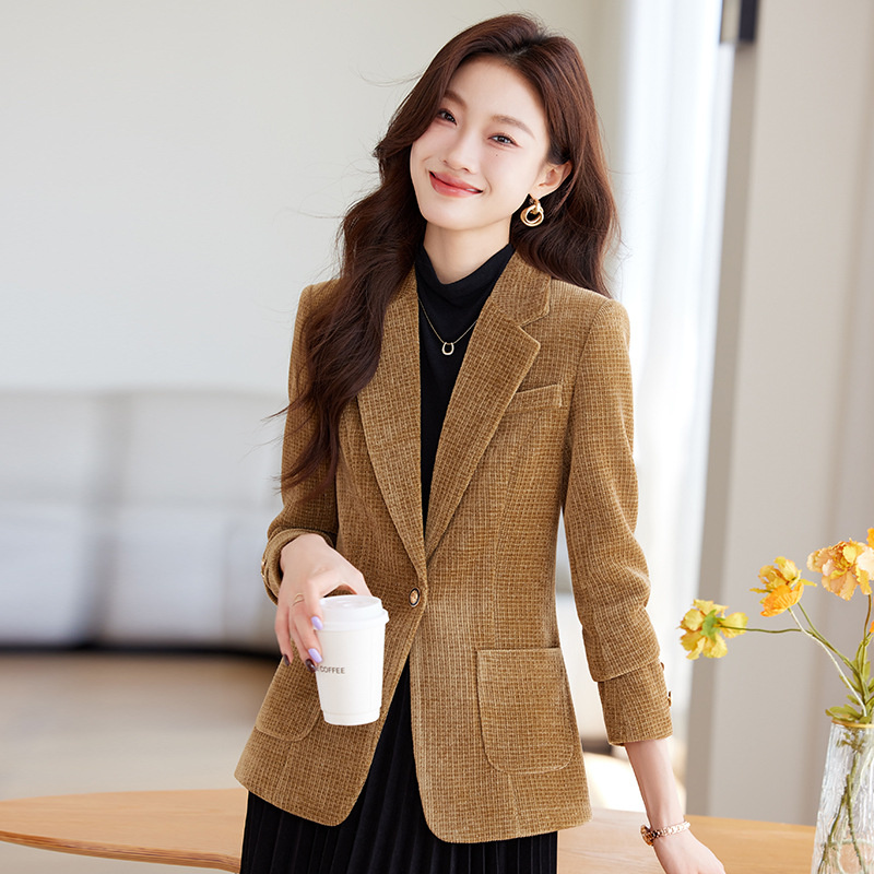 Ladies Blazer Coat Women Black - огляд і ціна Women Formal Wear Business
