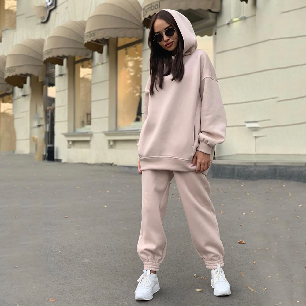 Monochrome Hooded Hoodie Set C - огляд і ціна Monochrome Suit Set