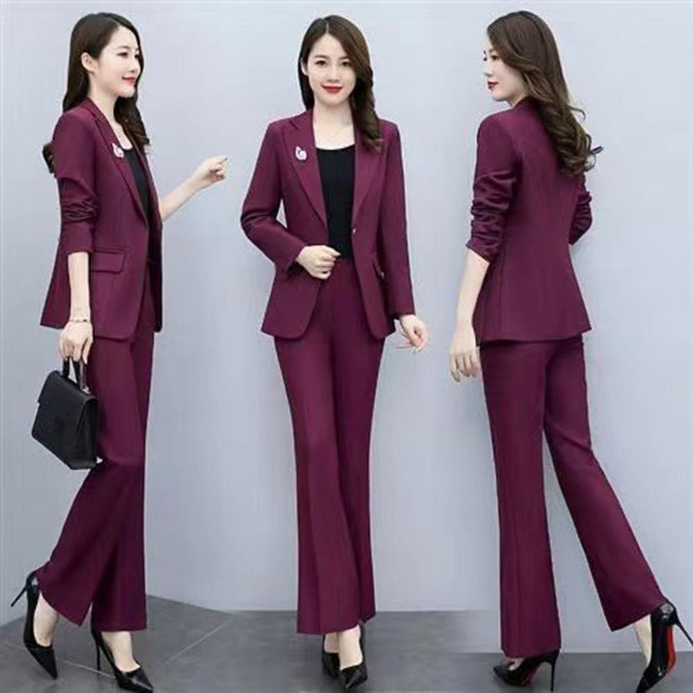 2 Pcs/Set Lady Formal Coat Pan - огляд і ціна Women'S Formal Wear Suits