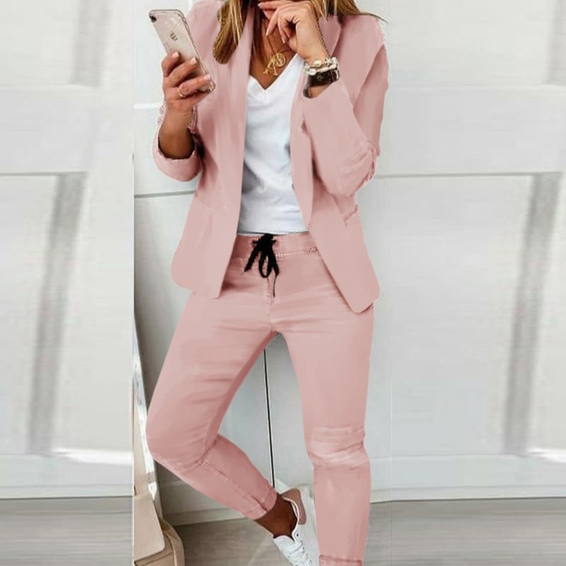 Women's Monochrome Casual Busi - огляд і ціна Monochrome Suit Set